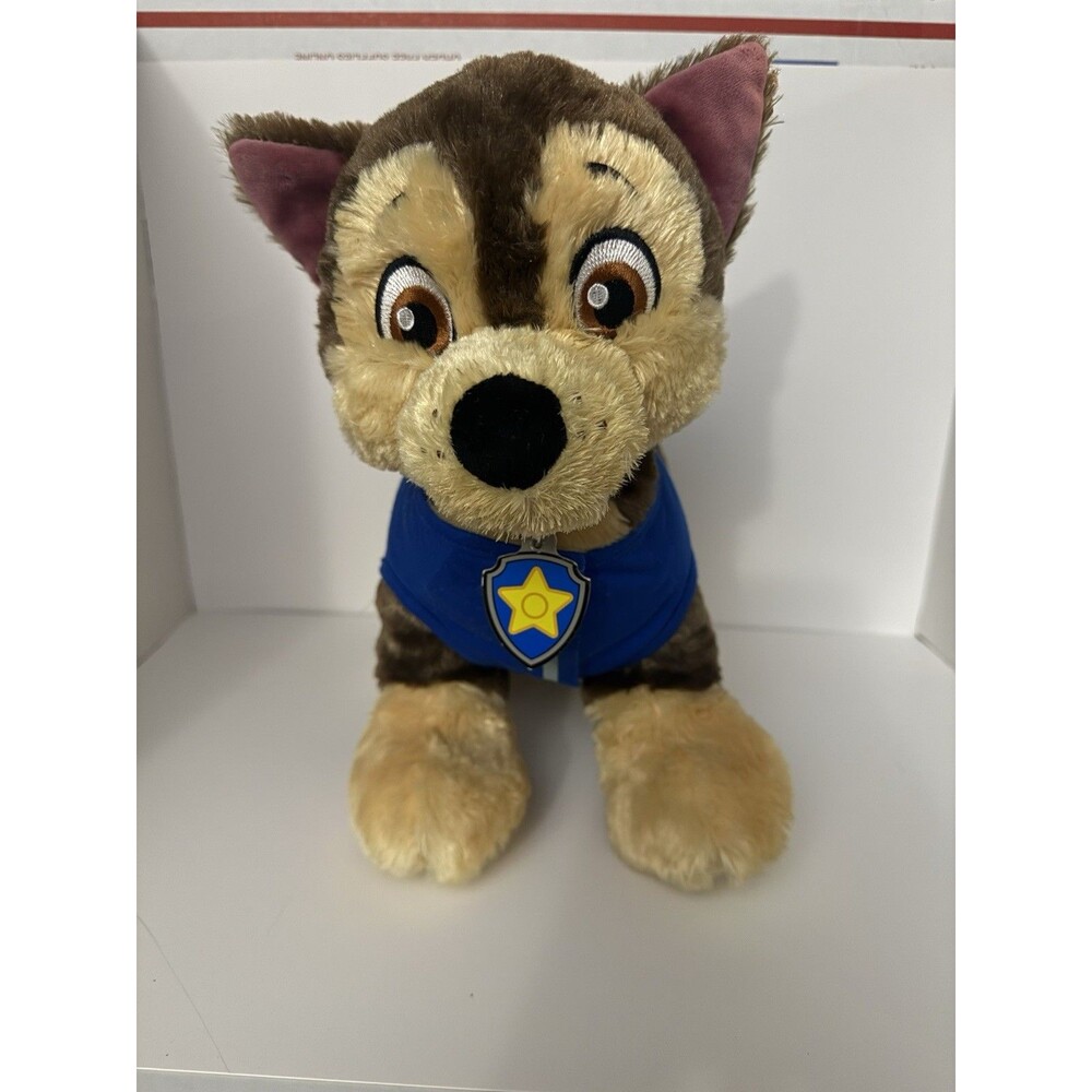 15” Build A Bear Paw Patrol Chase Plush Nickelodeon Collection BAB